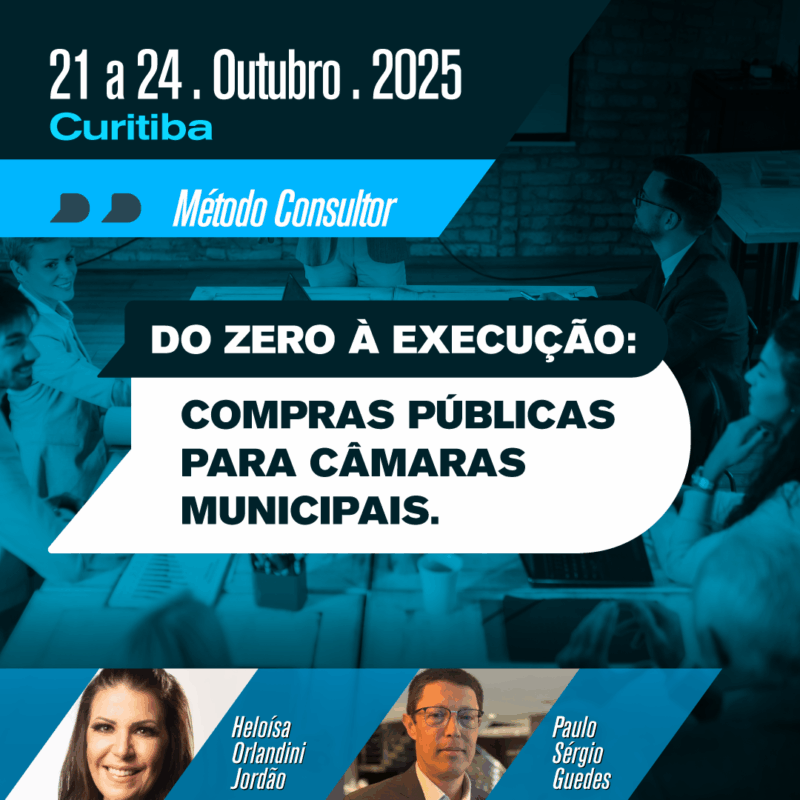 DO ZERO À EXECUÇÃO: COMPRAS PÚBLICAS PARA CÂMARAS MUNICIPAIS.