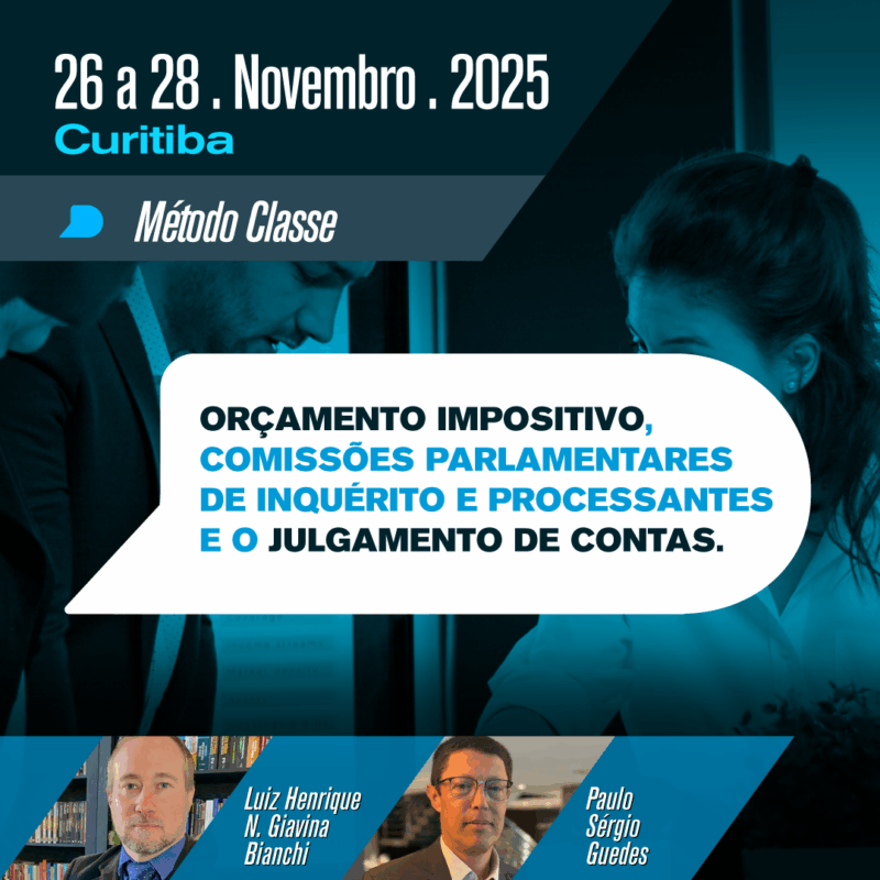 ORÇAMENTO IMPOSITIVO, COMISSÕES PARLAMENTARES DE INQUÉRITO E PROCESSANTES E O JULGAMENTO DE CONTAS.