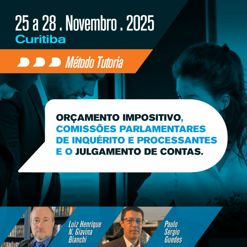 ORÇAMENTO IMPOSITIVO, COMISSÕES PARLAMENTARES DE INQUÉRITO E PROCESSANTES E O JULGAMENTO DE CONTAS.