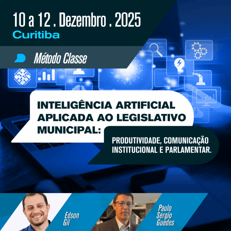 INTELIGÊNCIA ARTIFICIAL APLICADA AO LEGISLATIVO MUNICIPAL: PRODUTIVIDADE, COMUNICAÇÃO INSTITUCIONAL E PARLAMENTAR.