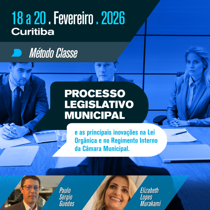 PROCESSO LEGISLATIVO MUNICIPAL e as principais inovações na Lei Orgânica e no Regimento Interno da Câmara Municipal.