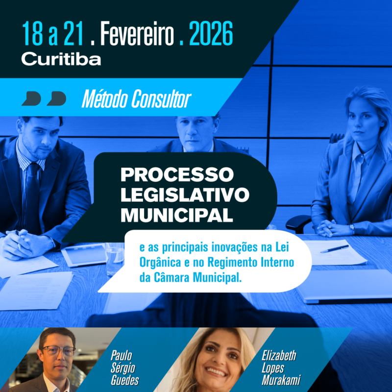 PROCESSO LEGISLATIVO MUNICIPAL e as principais inovações na Lei Orgânica e no Regimento Interno da Câmara Municipal.