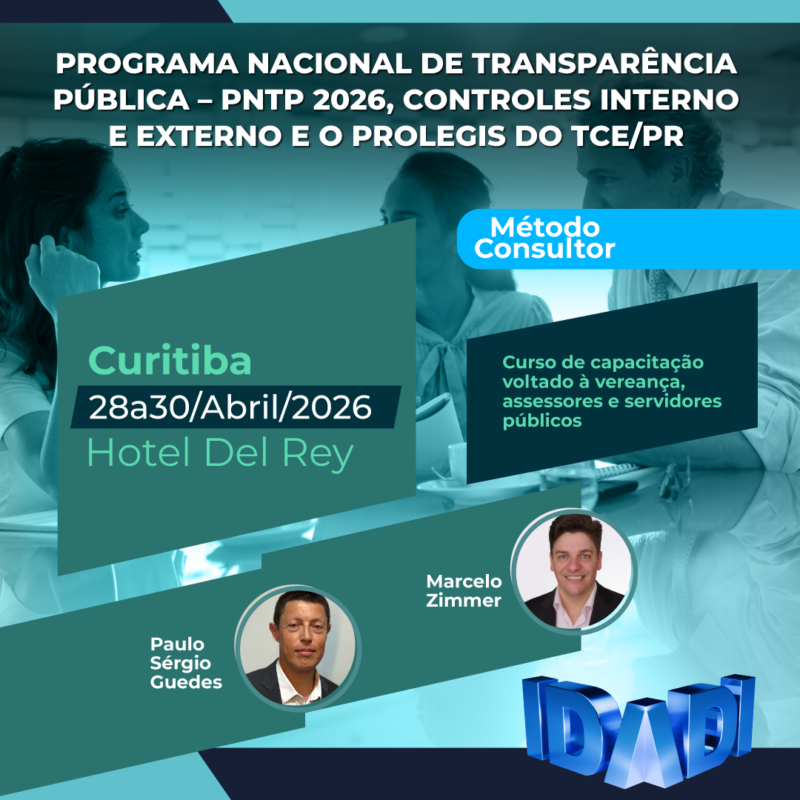 PROGRAMA NACIONAL DE TRANSPARÊNCIA PÚBLICA – PNTP 2026, CONTROLES INTERNO E EXTERNO E O PROLEGIS DO TCE/PR.