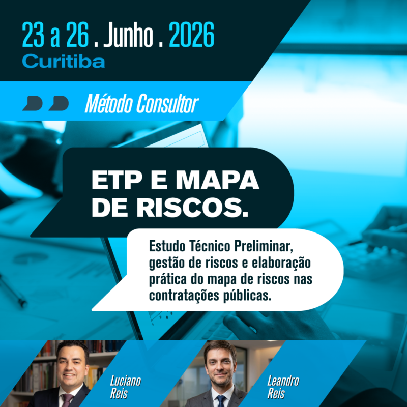 ETP E MAPA DE RISCOS. Estudo Técnico Preliminar, gestão de riscos e elaboração prática do mapa de riscos nas contratações públicas.