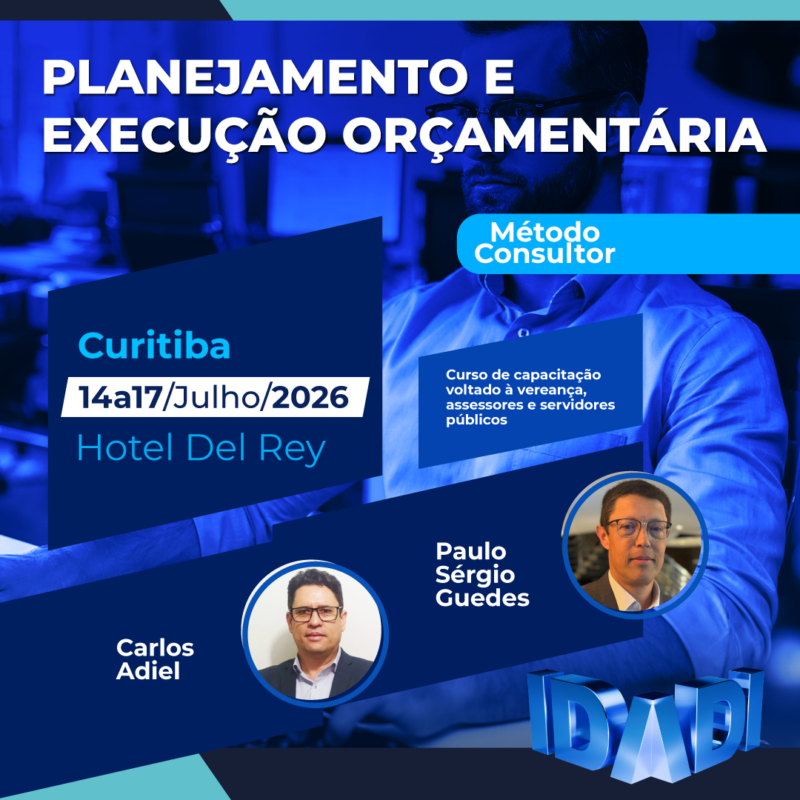 PLANEJAMENTO E EXECUÇÃO ORÇAMENTÁRIA.