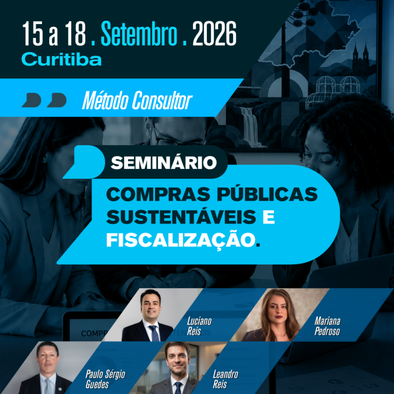 SEMINÁRIO COMPRAS PÚBLICAS SUSTENTÁVEIS E FISCALIZAÇÃO.