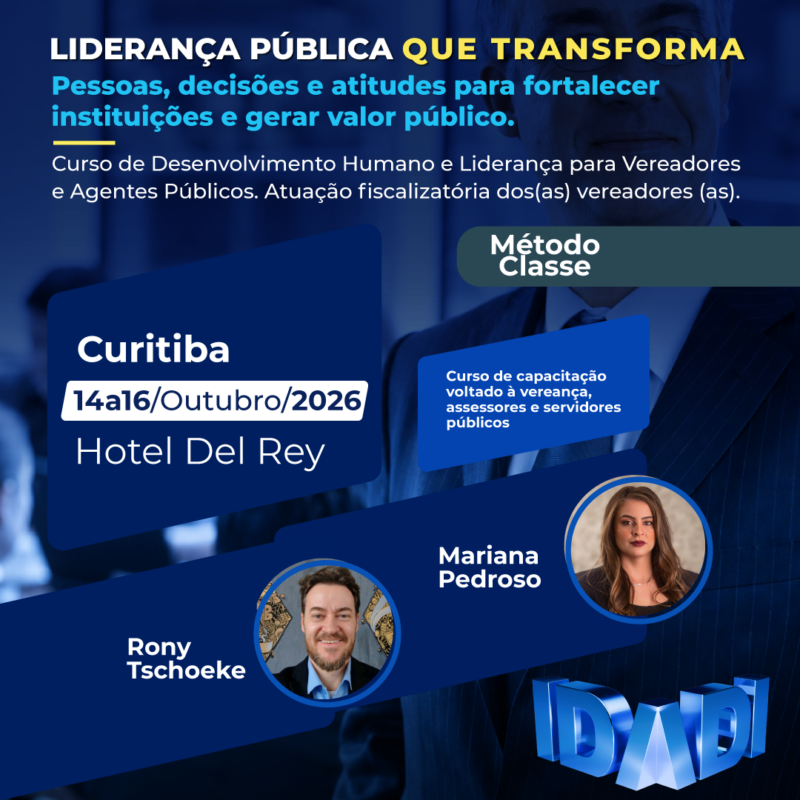 LIDERANÇA PÚBLICA QUE TRANSFORMA Pessoas, decisões e atitudes para fortalecer instituições e gerar valor público.