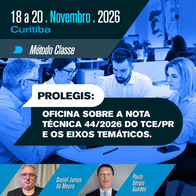 PROLEGIS: OFICINA SOBRE a NOTA TÉCNICA 44/2026 DO TCE/PR E OS EIXOS TEMÁTICOS.