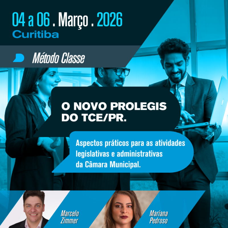 O NOVO PROLEGIS DO TCE/PR. Aspectos práticos para as atividades legislativas e administrativas da Câmara Municipal.