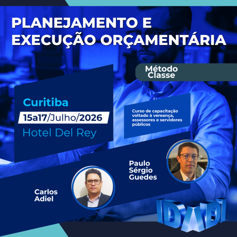 PLANEJAMENTO E EXECUÇÃO ORÇAMENTÁRIA.