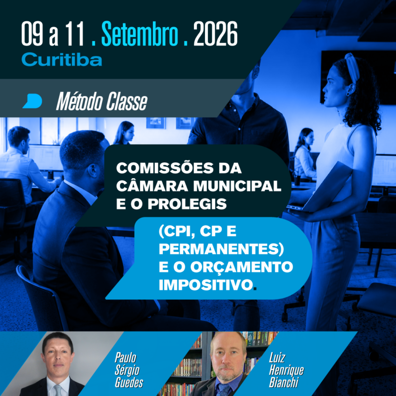 COMISSÕES DA CÂMARA MUNICIPAL E O  PROLEGIS (CPI, CP E PERMANENTES) E O ORÇAMENTO IMPOSITIVO.