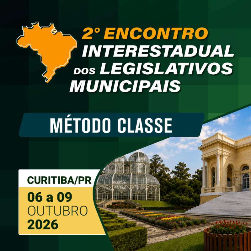 2º ENCONTRO INTERESTADUAL DOS LEGISLATIVOS MUNICIPAIS.