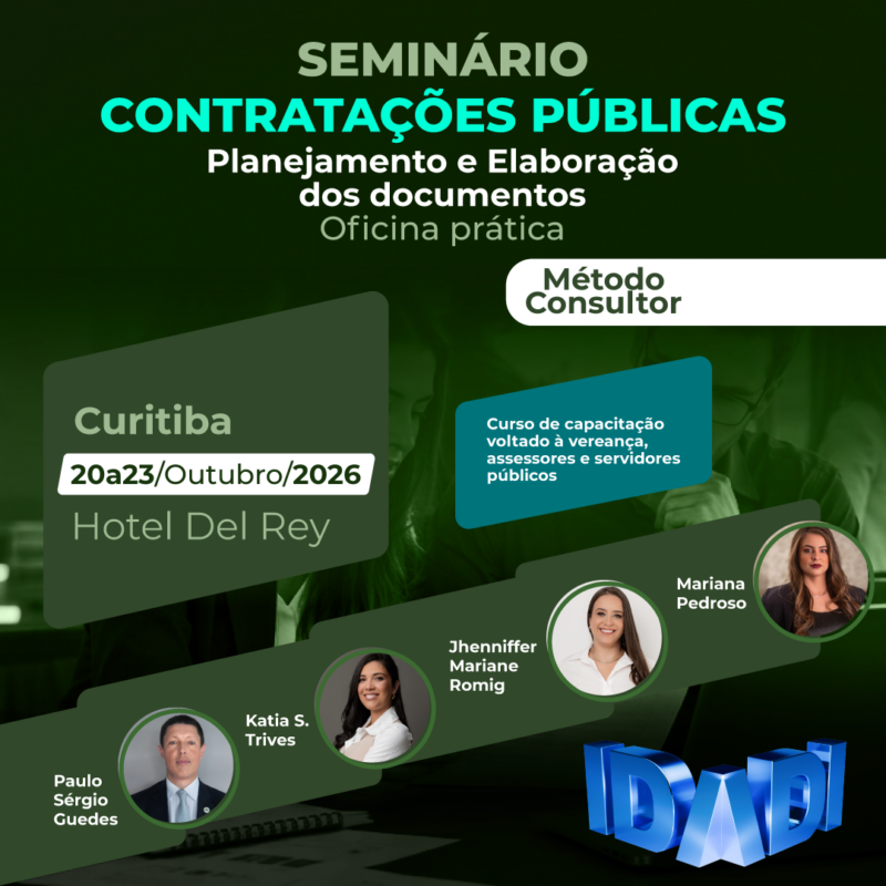 SEMINÁRIO CONTRATAÇÕES PÚBLICAS. Planejamento e Elaboração dos documentos. Oficina prática.