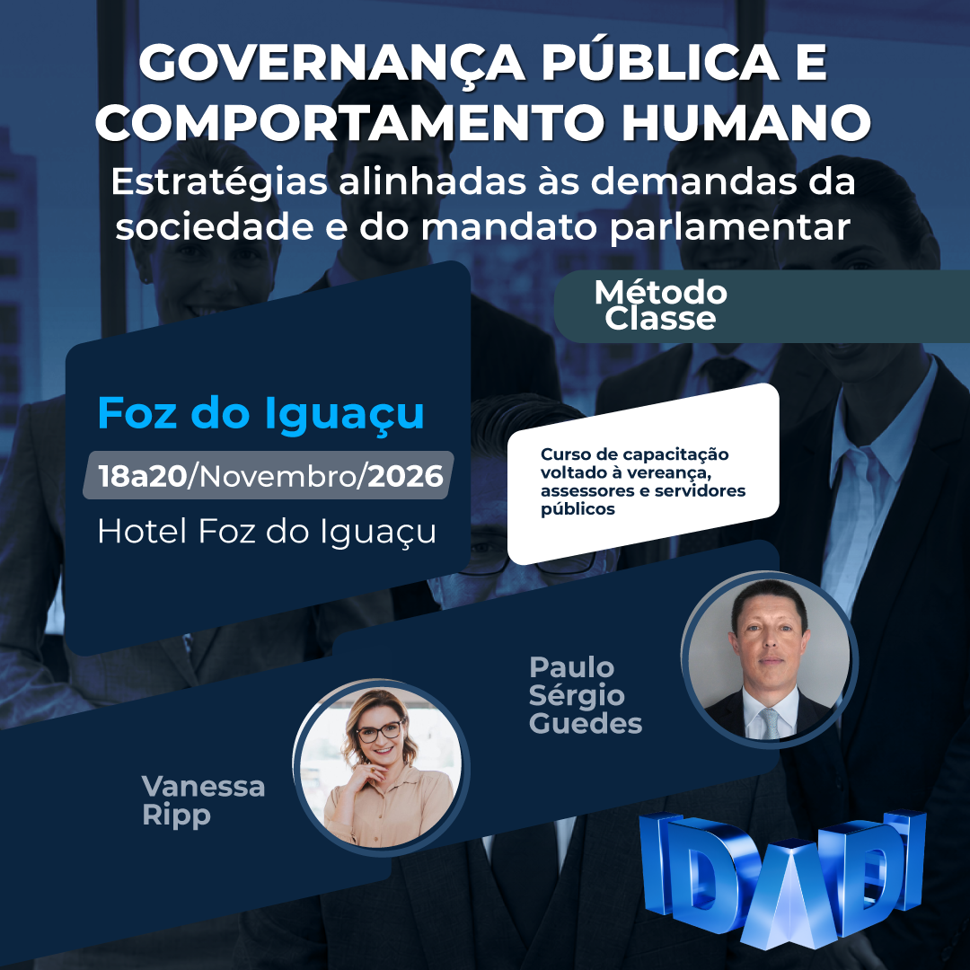 GOVERNANÇA PÚBLICA E COMPORTAMENTO HUMANO. Estratégias alinhadas às demandas da sociedade e do mandato parlamentar.