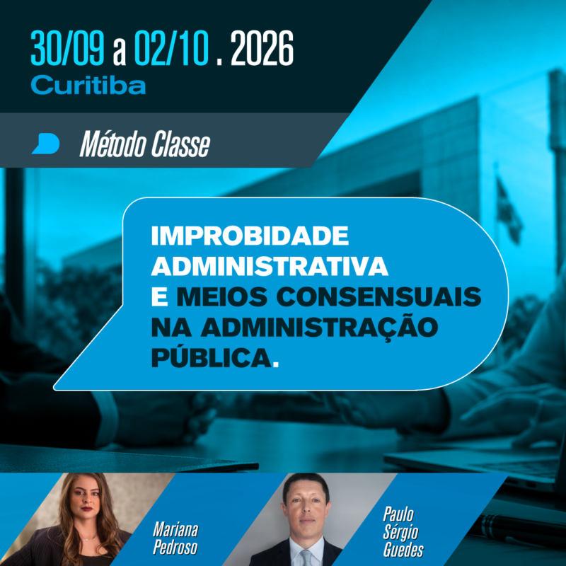 IMPROBIDADE ADMINISTRATIVA E MEIOS CONSENSUAIS NA ADMINISTRAÇÃO PÚBLICA.